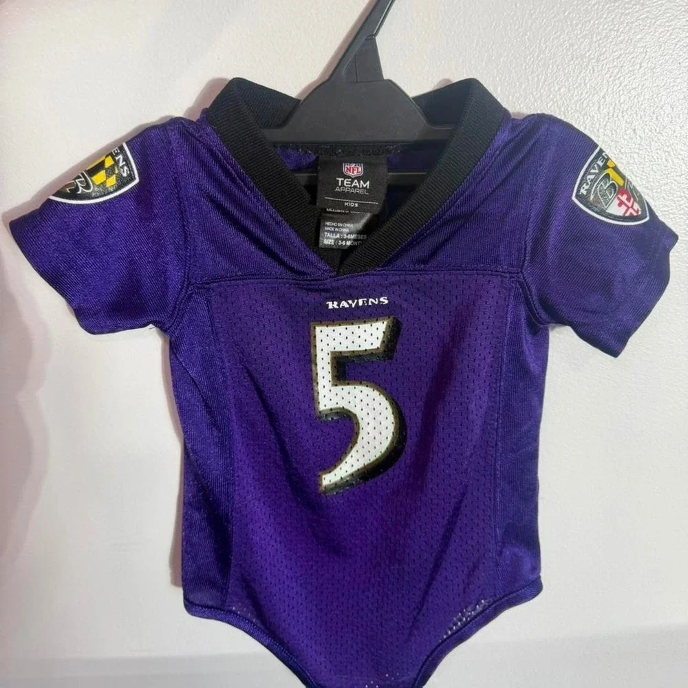 Baby Ravens Jersey Onesie